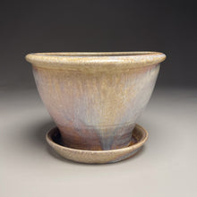 Load image into Gallery viewer, Planter Set in Cloud Blue, 9.75&quot;dia. (Ben Owen Pottery Collection)
