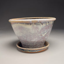 Load image into Gallery viewer, Planter Set in Cloud Blue, 9.75&quot;dia. (Ben Owen Pottery Collection)
