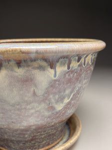 Planter Set in Cloud Blue, 9.75"dia. (Ben Owen Pottery Collection)