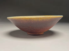 Load image into Gallery viewer, Bowl #2 in Cobalt, Yellow Matte, and Ash Glazes, 7.5&quot;dia. (Benjamin Owen IV)
