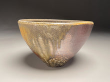 Load image into Gallery viewer, Bowl #4 in Yellow Matte, Ash Glazes, &amp; Salt, 7.25&quot;dia. (Benjamin Owen IV)
