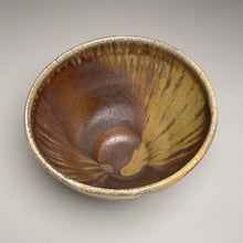 Load image into Gallery viewer, Bowl #4 in Yellow Matte, Ash Glazes, &amp; Salt, 7.25&quot;dia. (Benjamin Owen IV)
