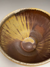 Load image into Gallery viewer, Bowl #4 in Yellow Matte, Ash Glazes, &amp; Salt, 7.25&quot;dia. (Benjamin Owen IV)
