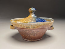 Load image into Gallery viewer, Soup Tureen with Lid in Cobalt and Ash Glazes, 4.75&quot;h (Tableware Collection)
