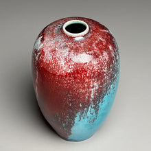 Load image into Gallery viewer, Egg Vase #6 in Chinese Blue, 6"h (Ben Owen III)
