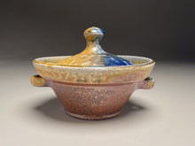 Load image into Gallery viewer, Soup Tureen with Lid in Cobalt and Ash Glazes, 4.75&quot;h (Tableware Collection)
