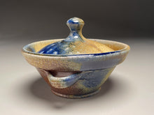 Load image into Gallery viewer, Soup Tureen with Lid in Cobalt and Ash Glazes, 4.75&quot;h (Tableware Collection)
