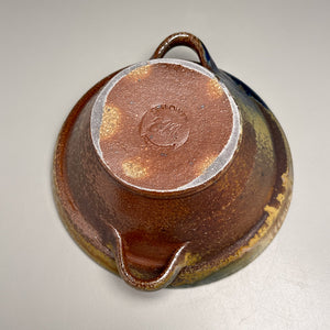 Soup Tureen with Lid in Cobalt and Ash Glazes, 4.75"h (Tableware Collection)