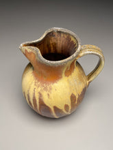 Load image into Gallery viewer, Pitcher #3 in Cobalt, Yellow Matte &amp; Ash, 7&quot;h (Tableware Collection)
