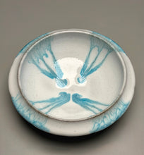 Load image into Gallery viewer, Ming Bowl #3 in Dogwood White with Blue Accents, 6"dia. (Ben Owen III)
