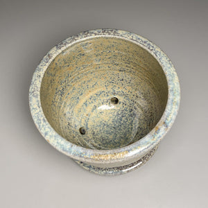 Combed Planter Set in Cloud Blue, 7"dia. (Ben Owen Pottery Collection)