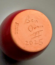 Load image into Gallery viewer, Dogwood Vase in Chinese Red, 13.5"h (Ben Owen III)
