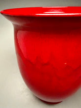 Load image into Gallery viewer, Bell Vase in Chinese Red, 10.5"h (Ben Owen III)
