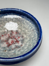 Load image into Gallery viewer, Small Combed Bowl in Cobalt and Salt Glaze, 5.5&quot;dia. (Tableware Collection)
