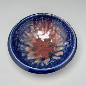 Small Bowl #3 in Cobalt and Salt Glaze, 5.75"dia. (Tableware Collection)