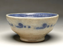 Load image into Gallery viewer, Bowl in Salt Glaze with Cobalt, 5.5"dia. (Ben Owen Sr.)
