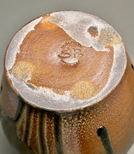 Load image into Gallery viewer, Combed Covered Jar in Multi-Layered Glazes, 10.5"h (Tableware Collection)
