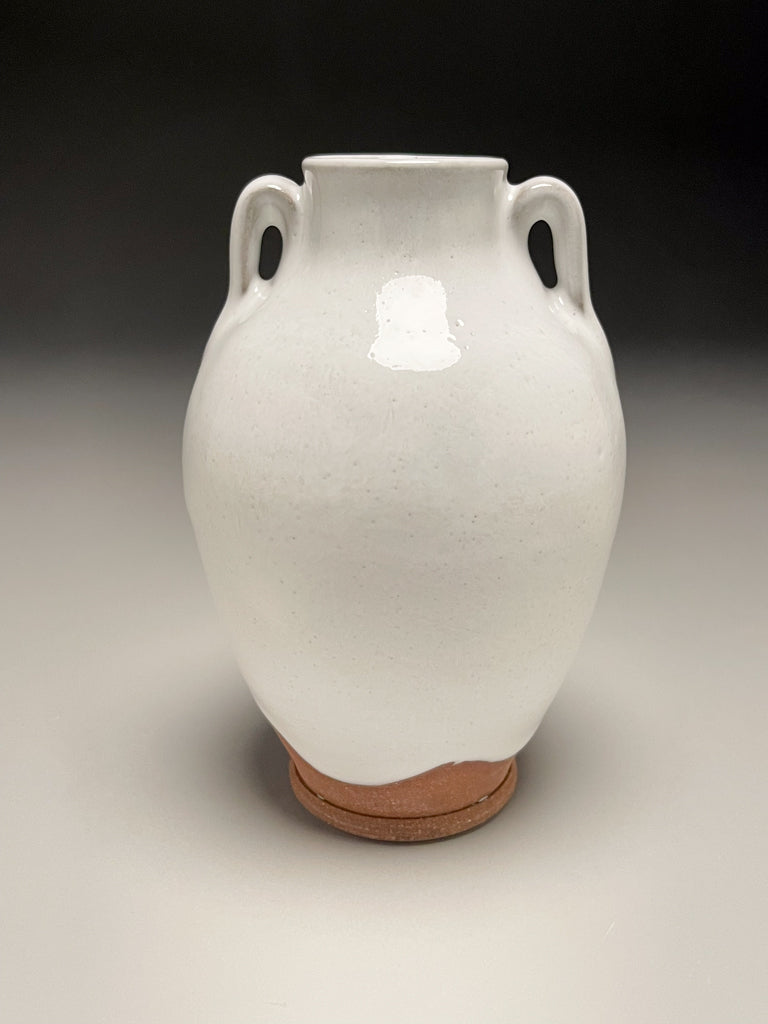 Tang Vase #2 in Dogwood White, 6.25