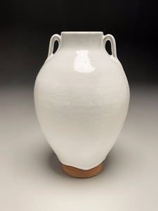 Tang Vase #4 in Dogwood White, 9"h (Ben Owen III)