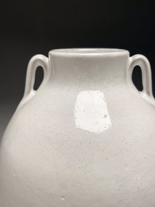 Tang Vase #4 in Dogwood White, 9"h (Ben Owen III)