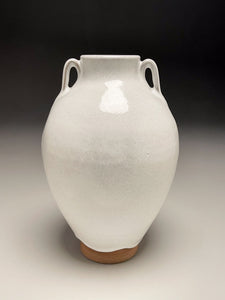 Tang Vase #4 in Dogwood White, 9"h (Ben Owen III)