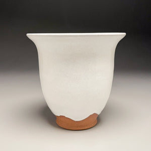 Bell Vase in Dogwood White, 7"h (Ben Owen III)