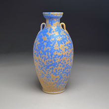 Load image into Gallery viewer, Two-Handled Vase in Stardust Blue, 12.25&quot;h (Ben Owen III)
