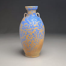 Load image into Gallery viewer, Two-Handled Vase in Stardust Blue, 12.25&quot;h (Ben Owen III)
