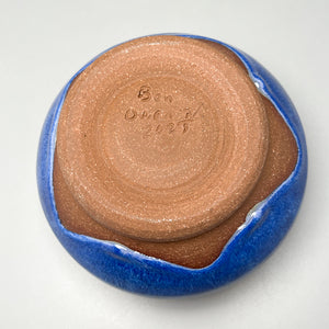 Bowl #7 in Opal Blue, 5.5"dia. (Benjamin Owen IV)