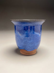 Bell Vase #2 in Opal Blue, 5"h (Ben Owen III)