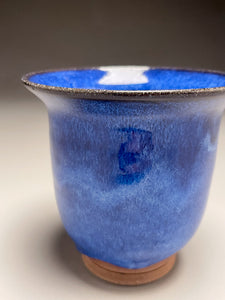 Bell Vase #2 in Opal Blue, 5"h (Ben Owen III)