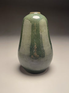 Gourd Vase in Patina Green, 8"h (Ben Owen III)