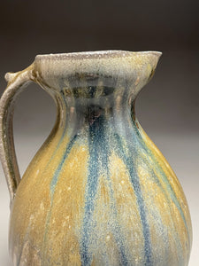 Pitcher in Cobalt and Ash Glazes, 10.5"h (Ben Owen III)