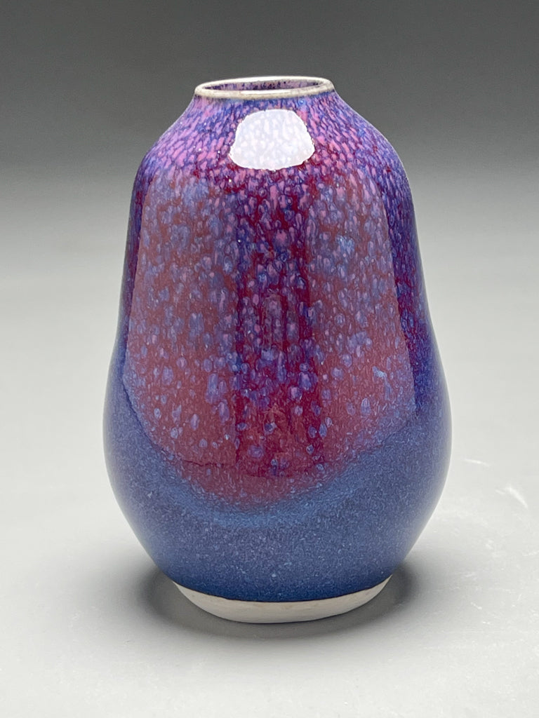 Miniature Gourd Vase #2 in Purple Haze 4