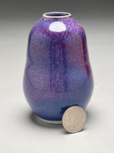 Load image into Gallery viewer, Miniature Gourd Vase #2 in Purple Haze 4&quot;h (Ben Owen III)
