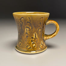 Load image into Gallery viewer, 8 oz. Mug #3 in Amber Celadon, (Elizabeth McAdams)
