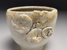 Load image into Gallery viewer, Textured Porcelain Cup in Natural Ash 3.5&quot;h (Elizabeth McAdams)
