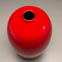 Load image into Gallery viewer, Egg Vase #2 in Chinese Red, 9"h (Ben Owen III)

