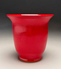 Load image into Gallery viewer, Bell Vase #5, #6, #7 in Chinese Red, 6.5"h-7.25"h (Ben Owen III)
