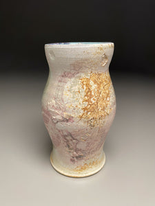 Textured Porcelain Vase in Natural Ash 7.5"h (Elizabeth McAdams)