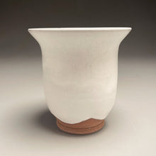 Load image into Gallery viewer, Bell Vase #2 in Dogwood White, 5&quot;h (Ben Owen III)
