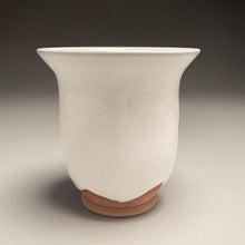 Load image into Gallery viewer, Bell Vase #2 in Dogwood White, 5&quot;h (Ben Owen III)
