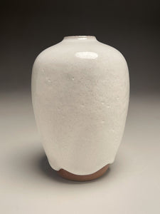 Egg Vase #3 in Dogwood White, 5.75"h (Ben Owen III)