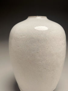 Egg Vase #3 in Dogwood White, 5.75"h (Ben Owen III)