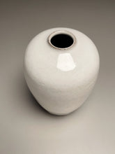 Load image into Gallery viewer, Egg Vase #3 in Dogwood White, 5.75&quot;h (Ben Owen III)
