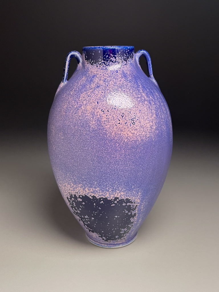 Tang Vase in Nebular Purple, 11.75