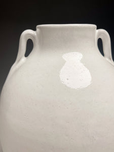 Tang Vase in Dogwood White, 12"h (Ben Owen III)