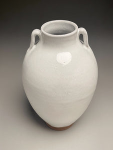 Tang Vase in Dogwood White, 12"h (Ben Owen III)