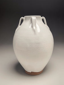 Lily Jar in Dogwood White, 11.5"h (Ben Owen III)