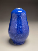 Load image into Gallery viewer, Gourd Vase #3 in Cobalt Crystalline, 7.5&quot;h (Ben Owen III)
